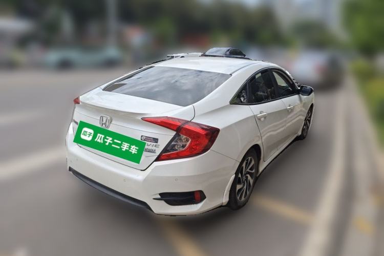 Used Honda Civic 2016 220TURBO CVT Luxury Edition Rear Right 45 Deg