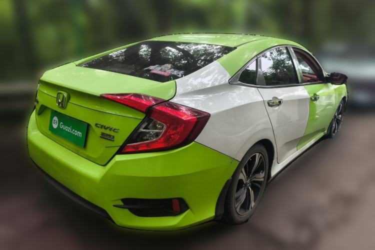 Used Honda Civic 2016 220TURBO CVT Prestige Edition Rear Right 45 Deg
