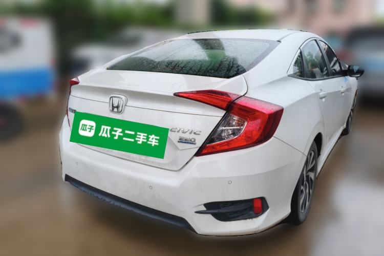 Used Honda Civic 2016 220TURBO CVT Luxury Edition Rear Right 45 Deg