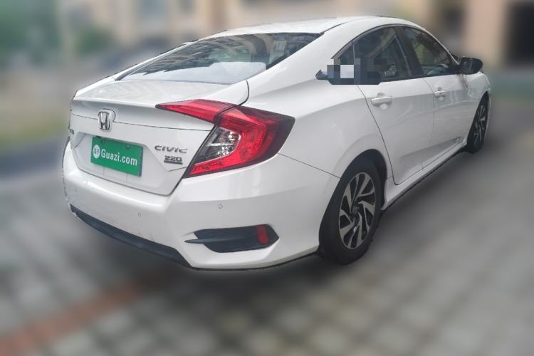 Used Honda Civic 2016 220TURBO CVT Luxury Edition Rear Right 45 Deg