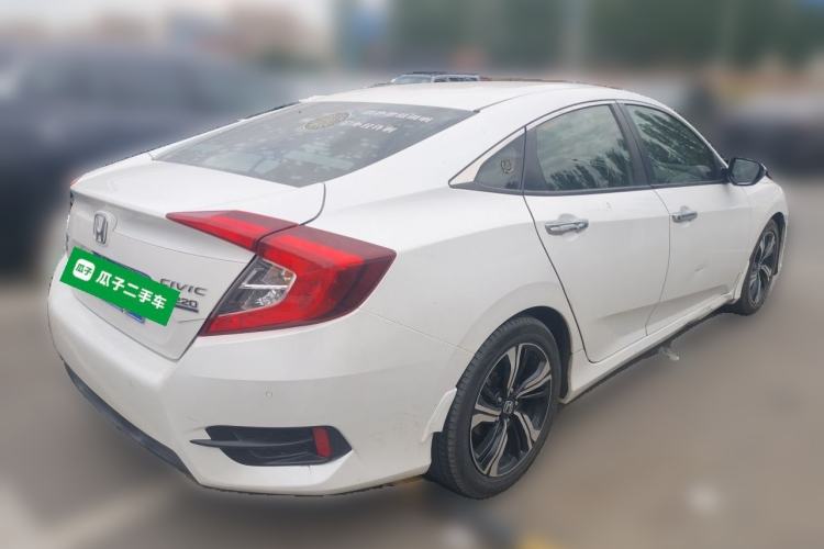 Used Honda Civic 2016 220TURBO CVT Prestige Edition Rear Right 45 Deg