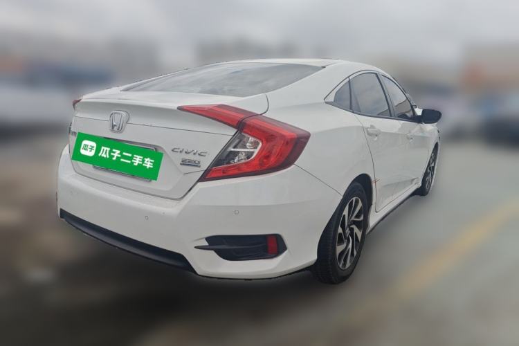 Used Honda Civic 2016 220TURBO CVT Luxury Edition Rear Right 45 Deg