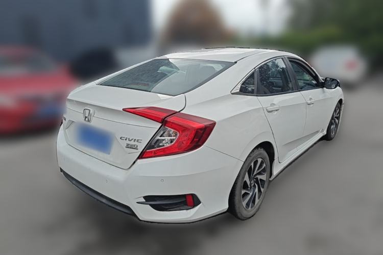 Used Honda Civic 2016 220TURBO CVT Luxury Edition Rear Right 45 Deg