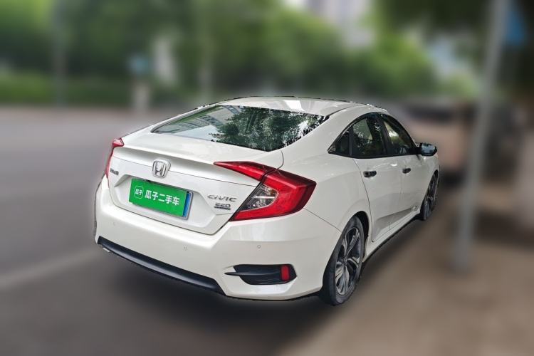 Used Honda Civic 2016 220TURBO CVT Prestige Edition Rear Right 45 Deg