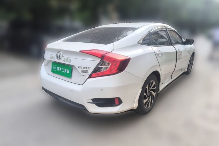 Used Honda Civic 2016 220TURBO CVT Luxury Edition Rear Right 45 Deg