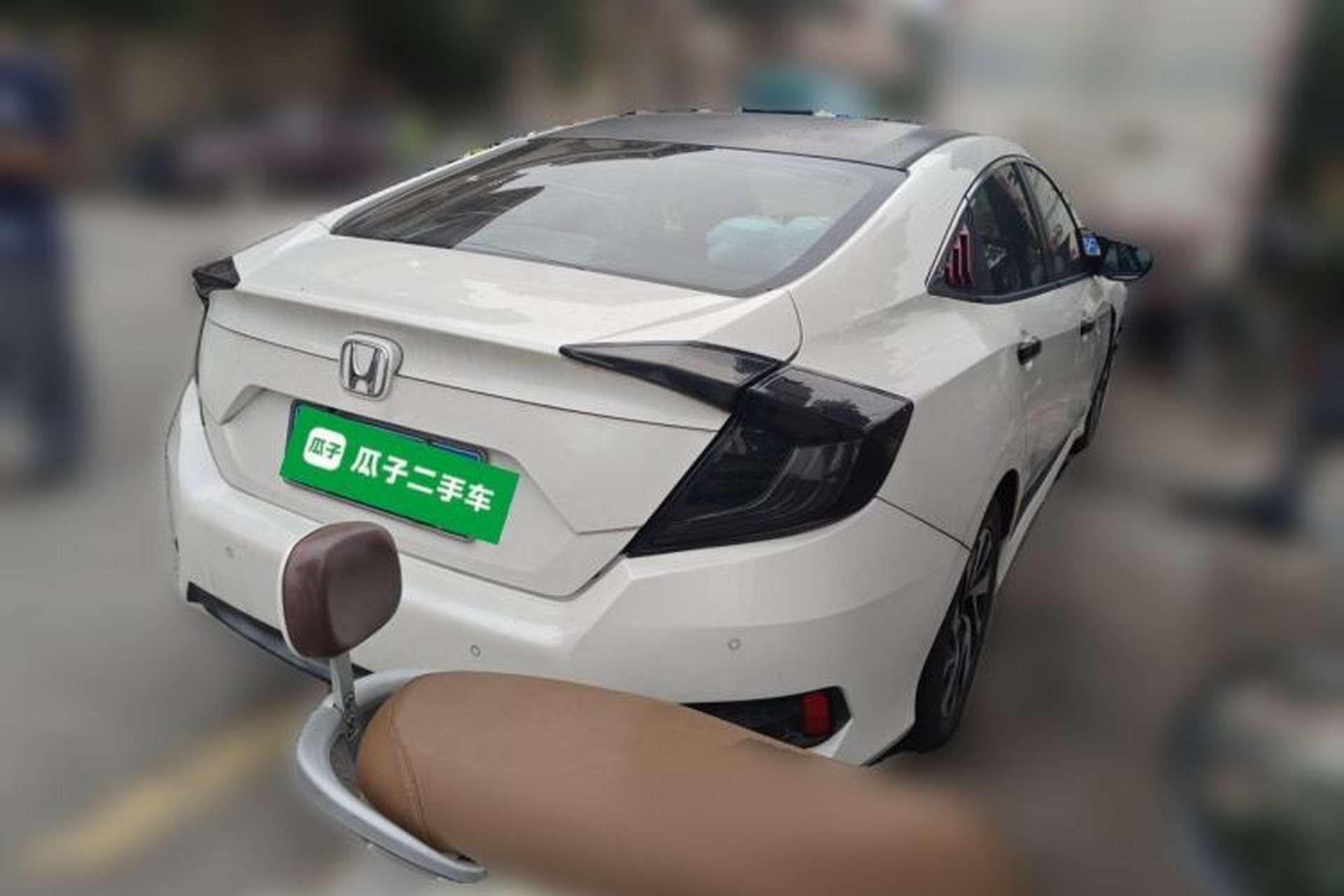 Used Honda Civic 2016 220TURBO CVT Luxury Edition Rear Right 45 Deg