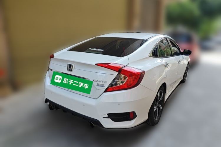 Used Honda Civic 2016 220TURBO CVT Prestige Edition Rear Right 45 Deg