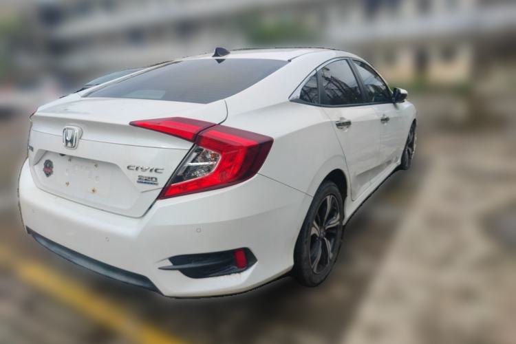Used Honda Civic 2016 220TURBO CVT Prestige Edition Rear Right 45 Deg