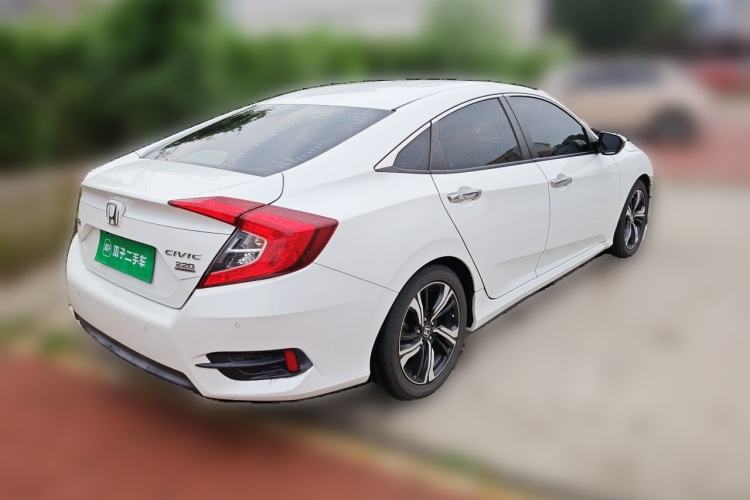Used Honda Civic 2016 220TURBO CVT Prestige Edition Rear Right 45 Deg
