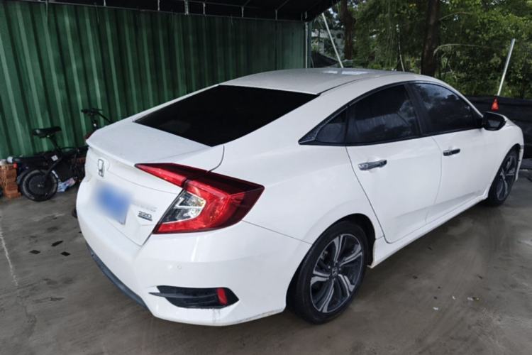 Used Honda Civic 2016 220TURBO CVT Prestige Edition Rear Right 45 Deg