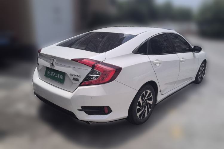 Used Honda Civic 2016 220TURBO CVT Luxury Edition Rear Right 45 Deg