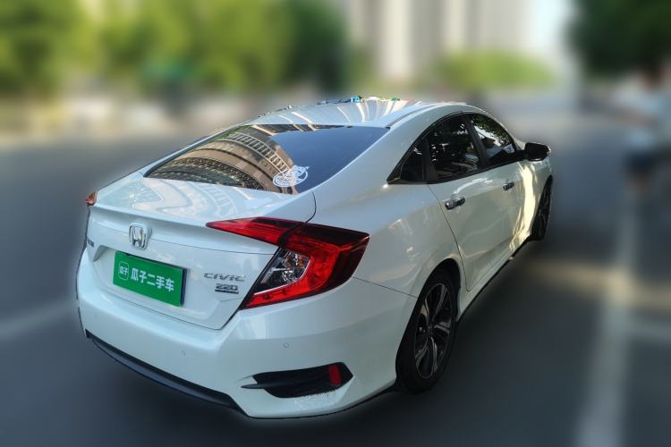 Used Honda Civic 2016 220TURBO CVT Prestige Edition Rear Right 45 Deg