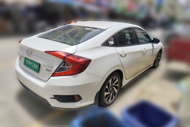 Used Honda Civic 2016 220TURBO CVT Luxury Edition Rear Right 45 Deg