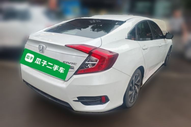 Used Honda Civic 2016 220TURBO Manual Luxury Edition Rear Right 45 Deg
