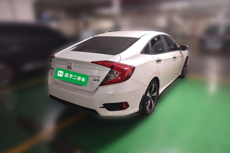 Used Honda Civic 2016 220TURBO CVT Prestige Edition Rear Right 45 Deg