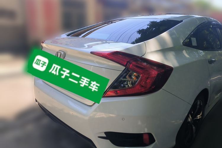 Used Honda Civic 2016 220TURBO CVT Prestige Edition Rear Right 45 Deg