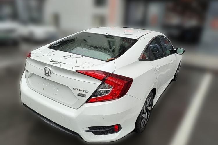 Used Honda Civic 2016 220TURBO CVT Luxury Edition Rear Right 45 Deg