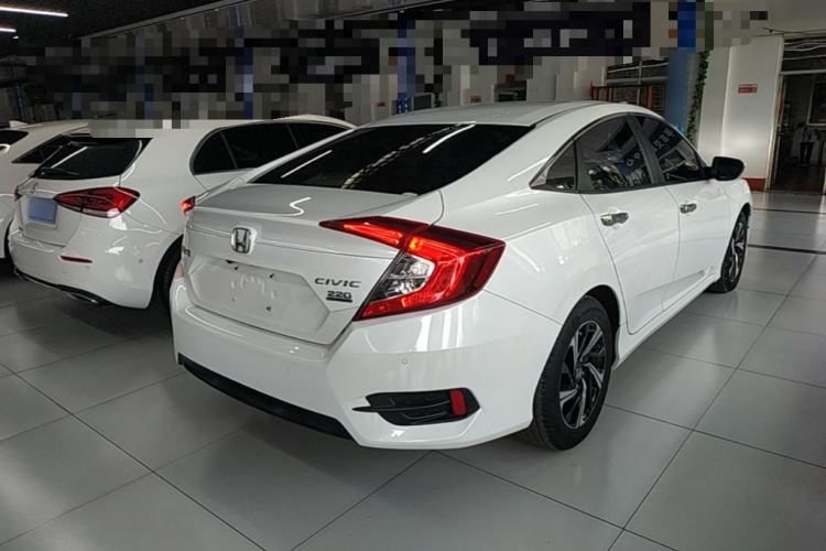 Used Honda Civic 2016 220TURBO CVT Luxury Edition Rear Right 45 Deg