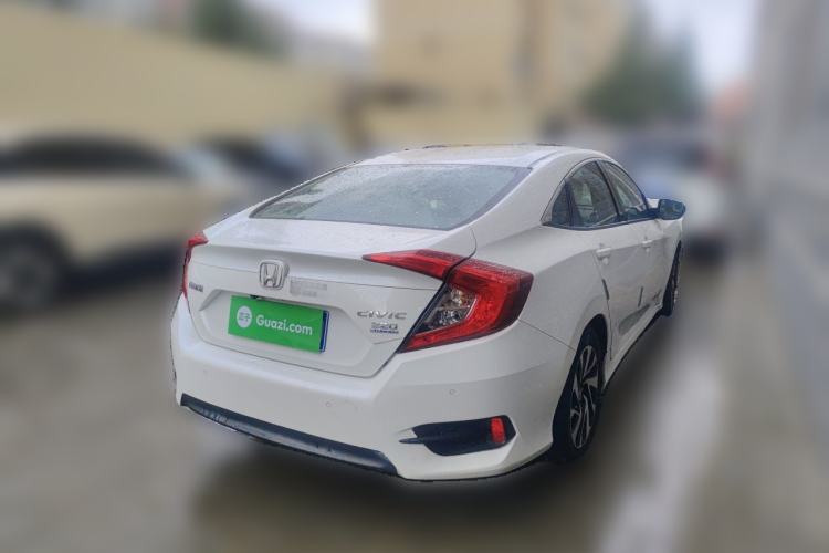 Used Honda Civic 2016 220TURBO Manual Luxury Edition Rear Right 45 Deg