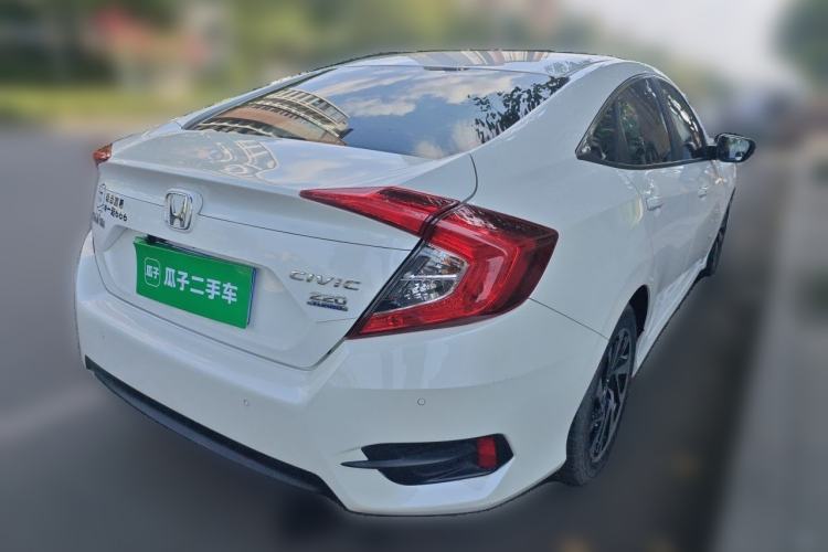 Used Honda Civic 2016 220TURBO CVT Luxury Edition Rear Right 45 Deg