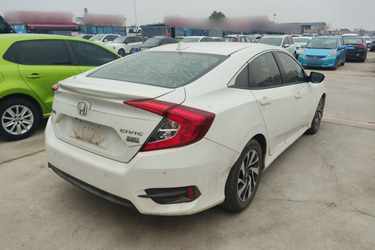 Used Honda Civic 2016 220TURBO Manual Luxury Edition Rear Right 45 Deg