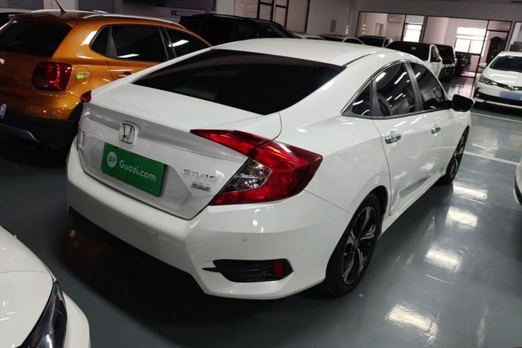 Used Honda Civic 2016 220TURBO CVT Prestige Edition Rear Right 45 Deg