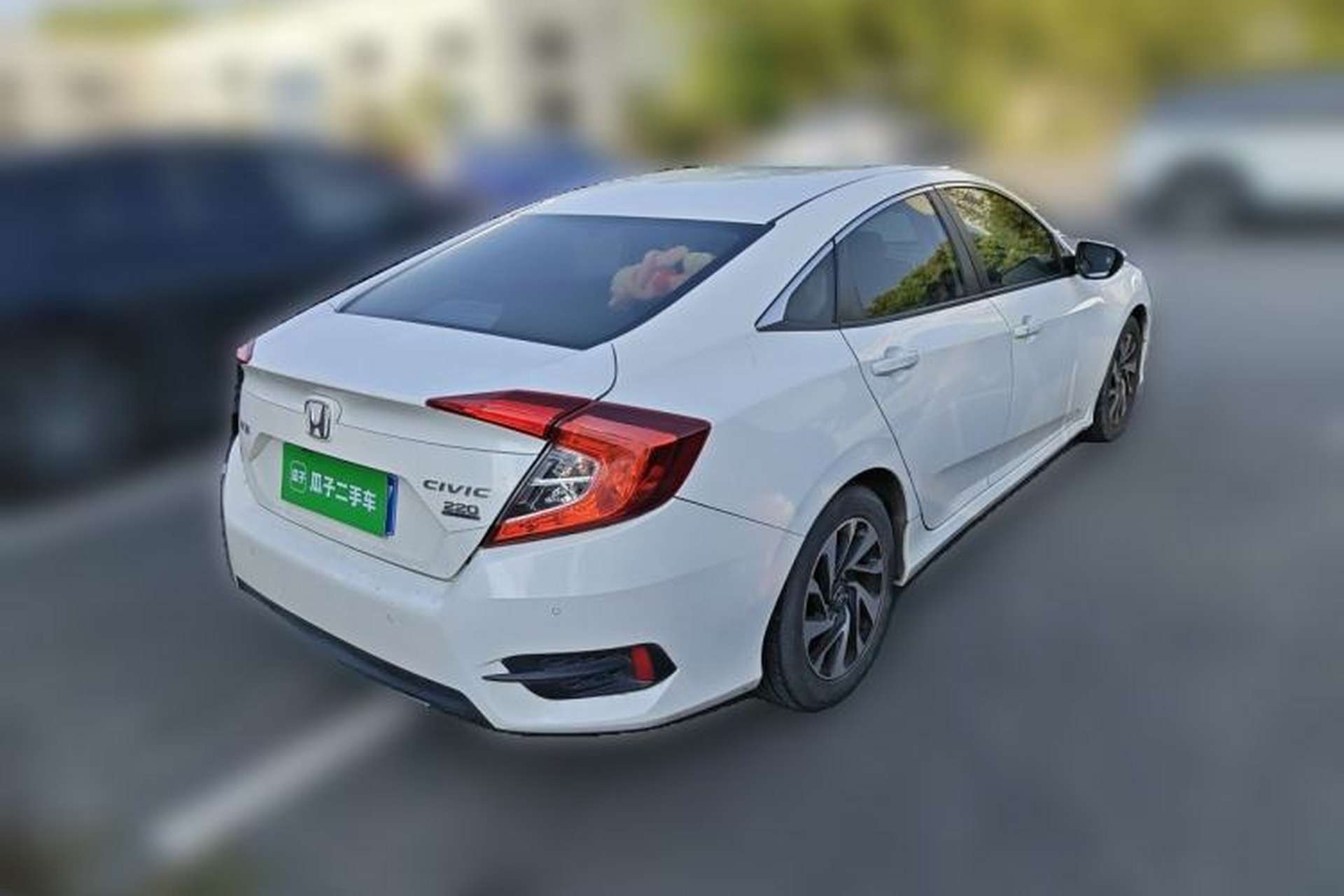 Used Honda Civic 2016 220TURBO CVT Luxury Edition Rear Right 45 Deg