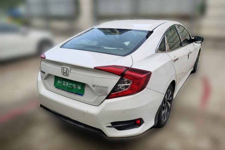 Used Honda Civic 2016 220TURBO CVT Luxury Edition Rear Right 45 Deg