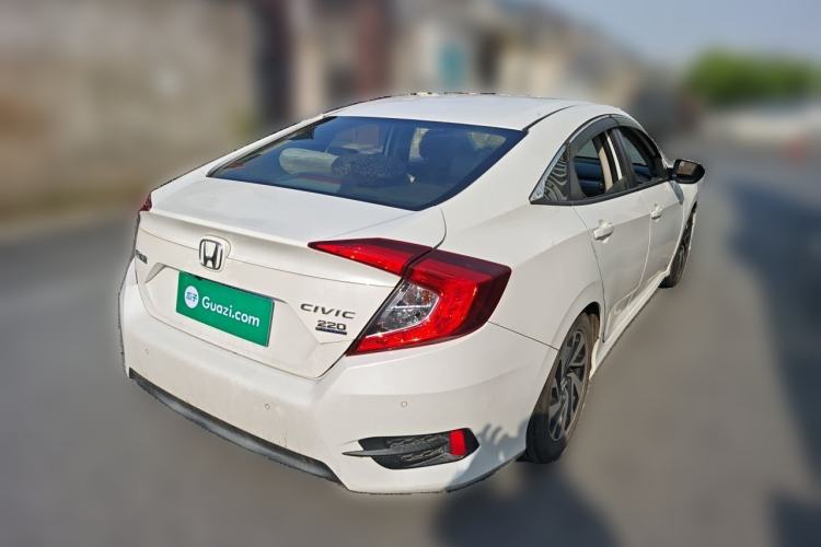 Used Honda Civic 2016 220TURBO Manual Luxury Edition Rear Right 45 Deg