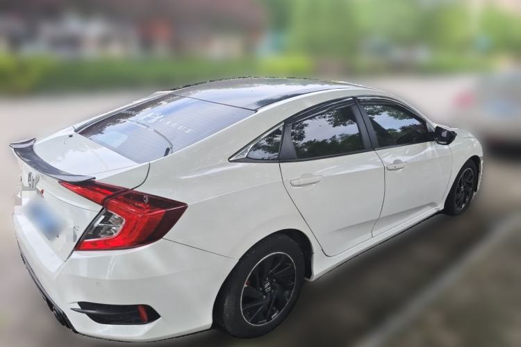 Used Honda Civic 2016 220TURBO CVT Luxury Edition Rear Right 45 Deg
