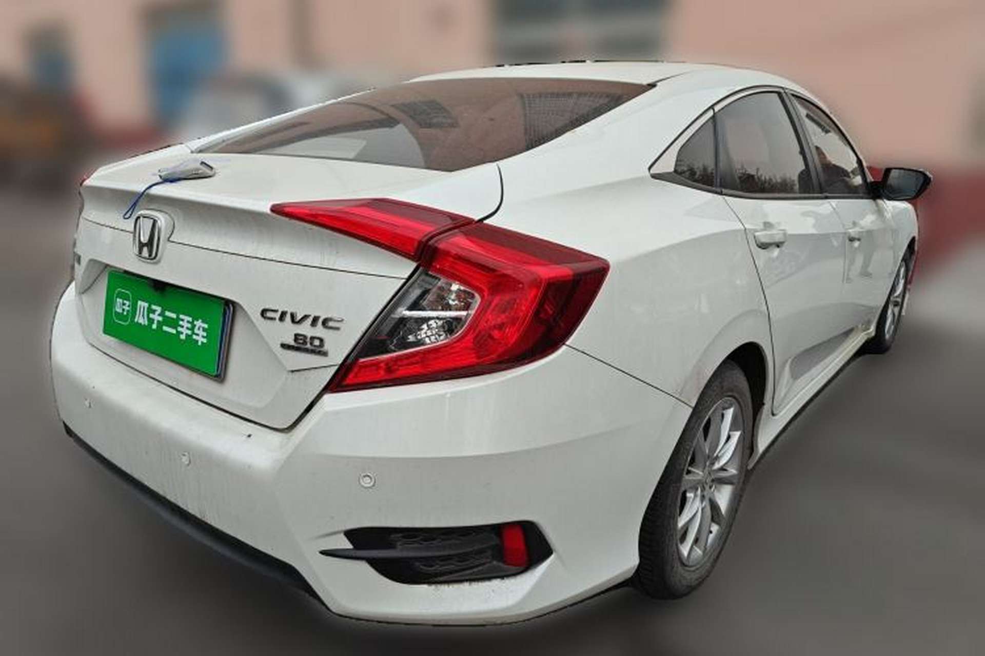 Used Honda Civic 2016 180TURBO CVT Comfort Version Rear Right 45 Deg