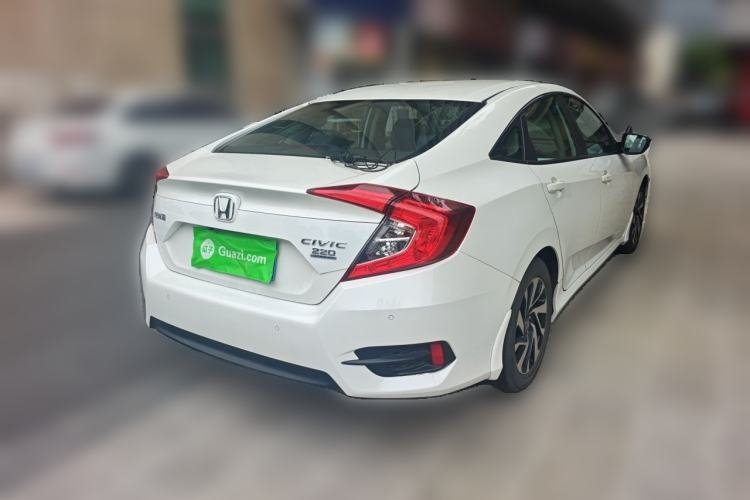 Used Honda Civic 2016 220TURBO CVT Luxury Edition Rear Right 45 Deg