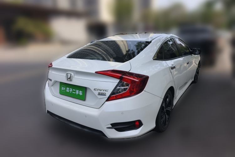Used Honda Civic 2016 220TURBO CVT Prestige Edition Rear Right 45 Deg