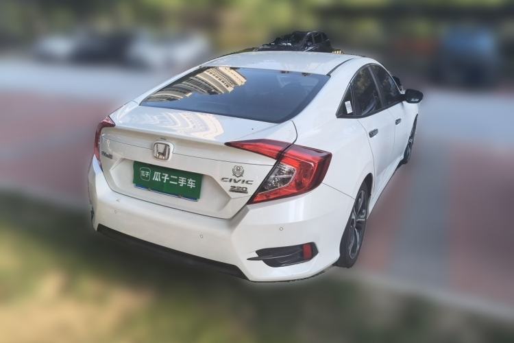 Used Honda Civic 2016 220TURBO CVT Prestige Edition Rear Right 45 Deg