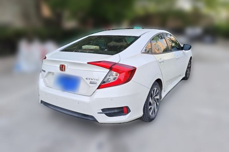 Used Honda Civic 2016 220TURBO CVT Luxury Edition Rear Right 45 Deg