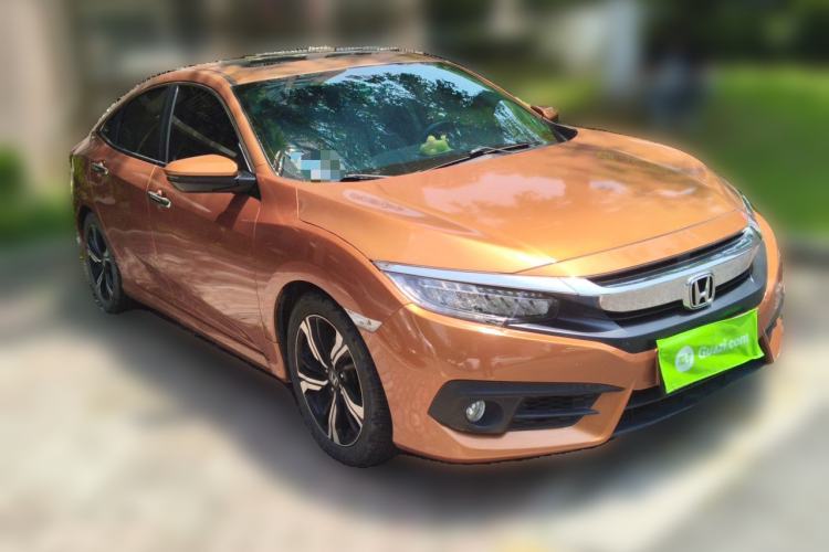 Used Honda Civic 2016 220TURBO CVT Prestige Edition Front Right 45 Deg