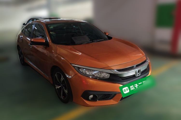 Used Honda Civic 2016 220TURBO CVT Prestige Edition Front Right 45 Deg
