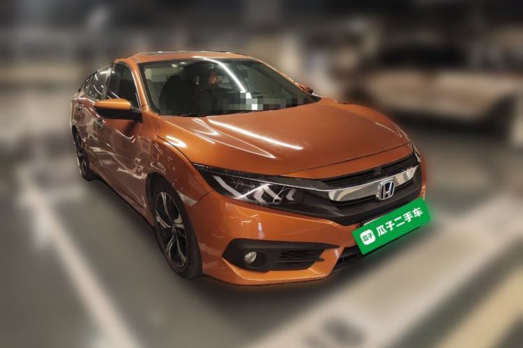 Used Honda Civic 2016 220TURBO CVT Prestige Edition Front Right 45 Deg