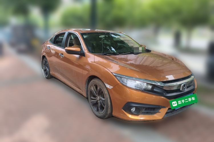 Used Honda Civic 2016 220TURBO CVT Prestige Edition Front Right 45 Deg