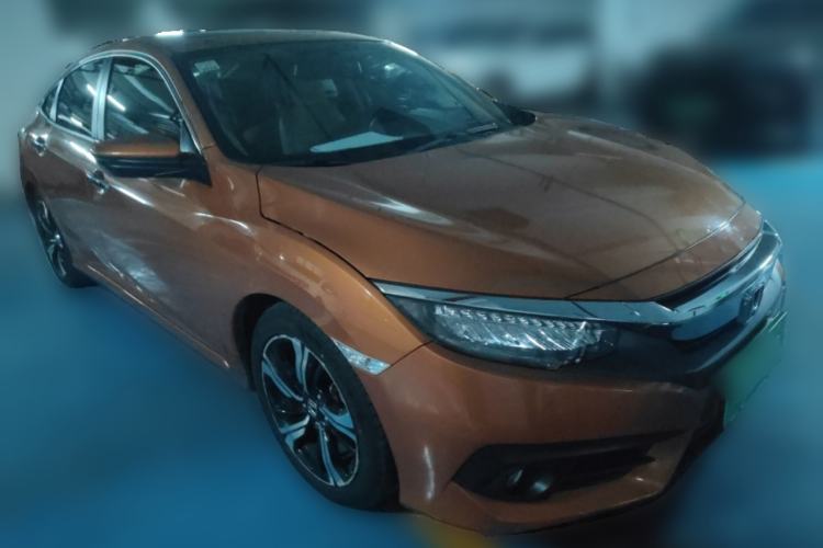Used Honda Civic 2016 220TURBO CVT Prestige Edition Front Right 45 Deg