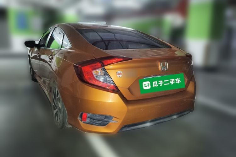 Used Honda Civic 2016 220TURBO CVT Luxury Edition Rear Left 45 Deg