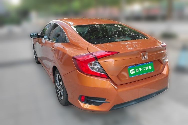 Used Honda Civic 2016 220TURBO CVT Luxury Edition Rear Left 45 Deg