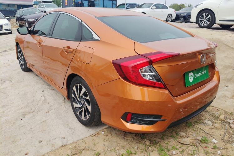 Used Honda Civic 2016 220TURBO CVT Luxury Edition Rear Left 45 Deg