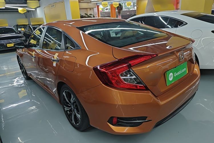 Used Honda Civic 2016 220TURBO CVT Prestige Edition Rear Left 45 Deg