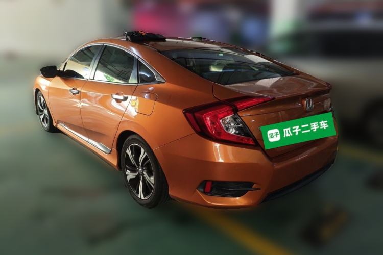 Used Honda Civic 2016 220TURBO CVT Prestige Edition Rear Left 45 Deg