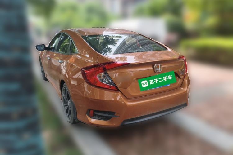 Used Honda Civic 2016 220TURBO CVT Prestige Edition Rear Left 45 Deg