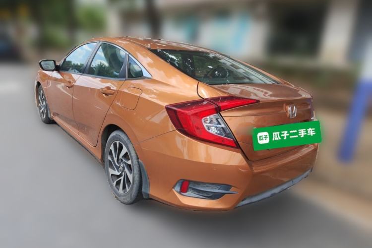 Used Honda Civic 2016 220TURBO CVT Luxury Edition Rear Left 45 Deg