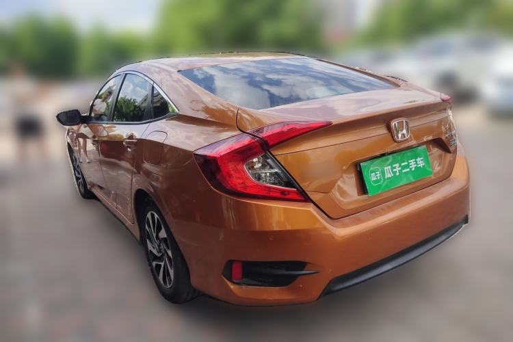 Used Honda Civic 2016 220TURBO CVT Luxury Edition Rear Left 45 Deg