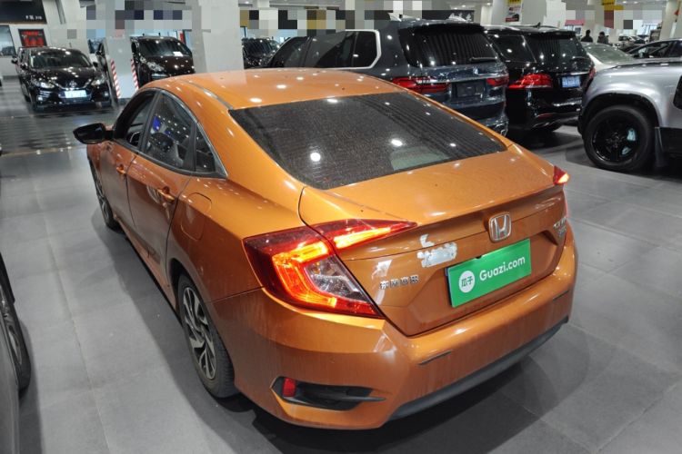 Used Honda Civic 2016 220TURBO CVT Luxury Edition Rear Left 45 Deg