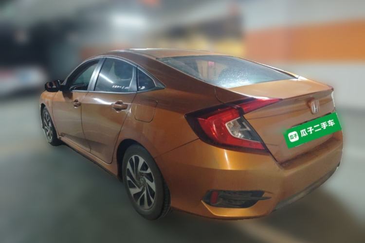 Used Honda Civic 2016 220TURBO Manual Luxury Edition Rear Left 45 Deg